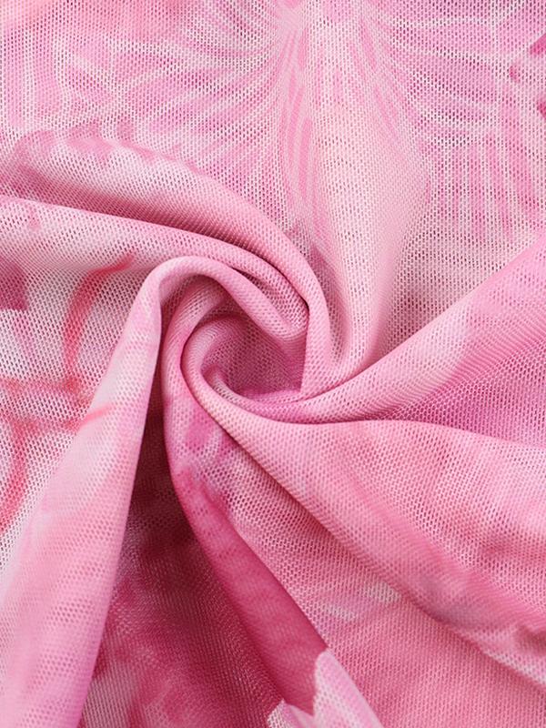 Abstract Print Slim-Fit Halter Cami Top Product Image