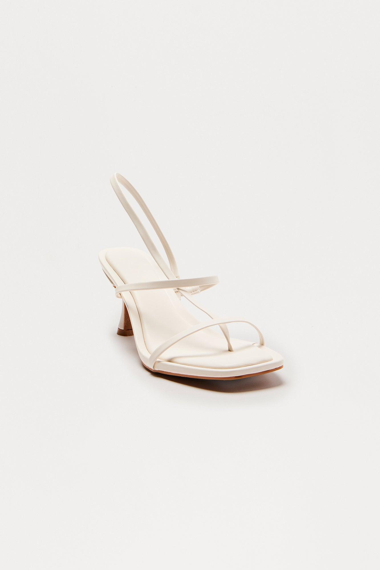 Jameson Slingback Heels - Ivory Female Product Image
