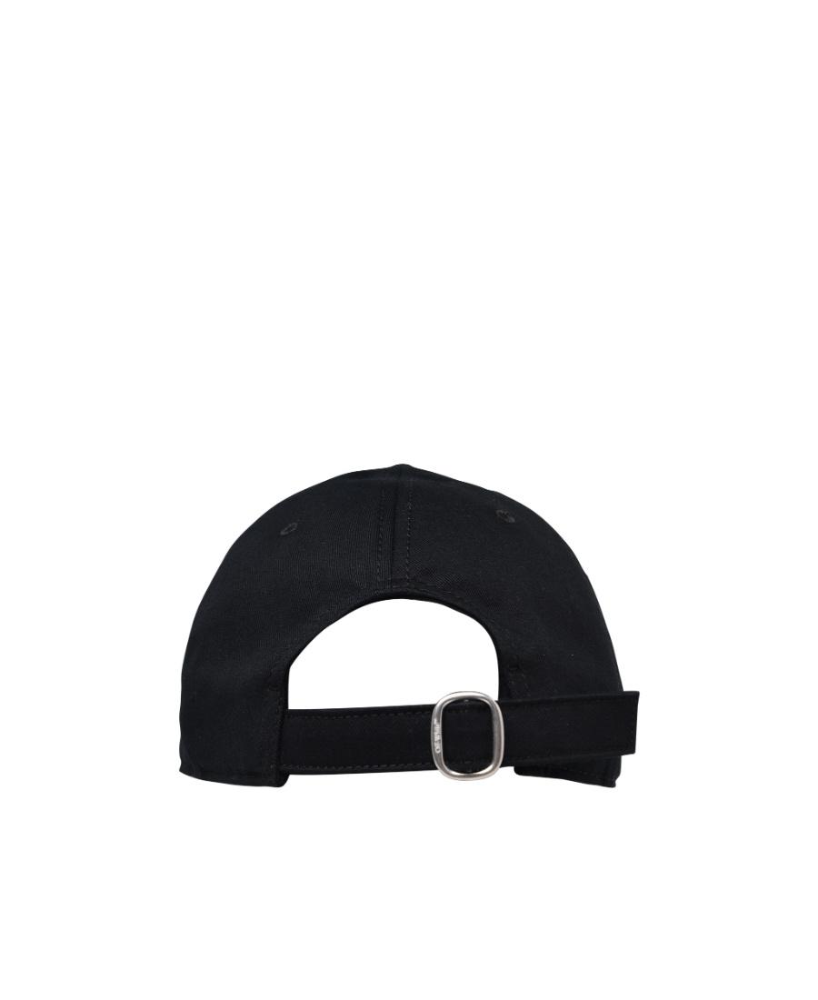 OFF-WHITE Arrow Brand-embroidered Cotton-twill Baseball Cap In Black White Product Image