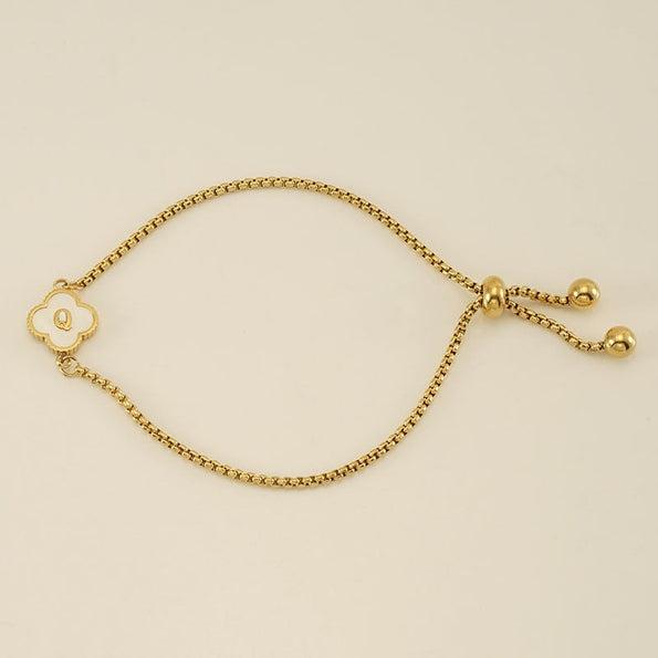 Clover Initial Bracelets Product Image