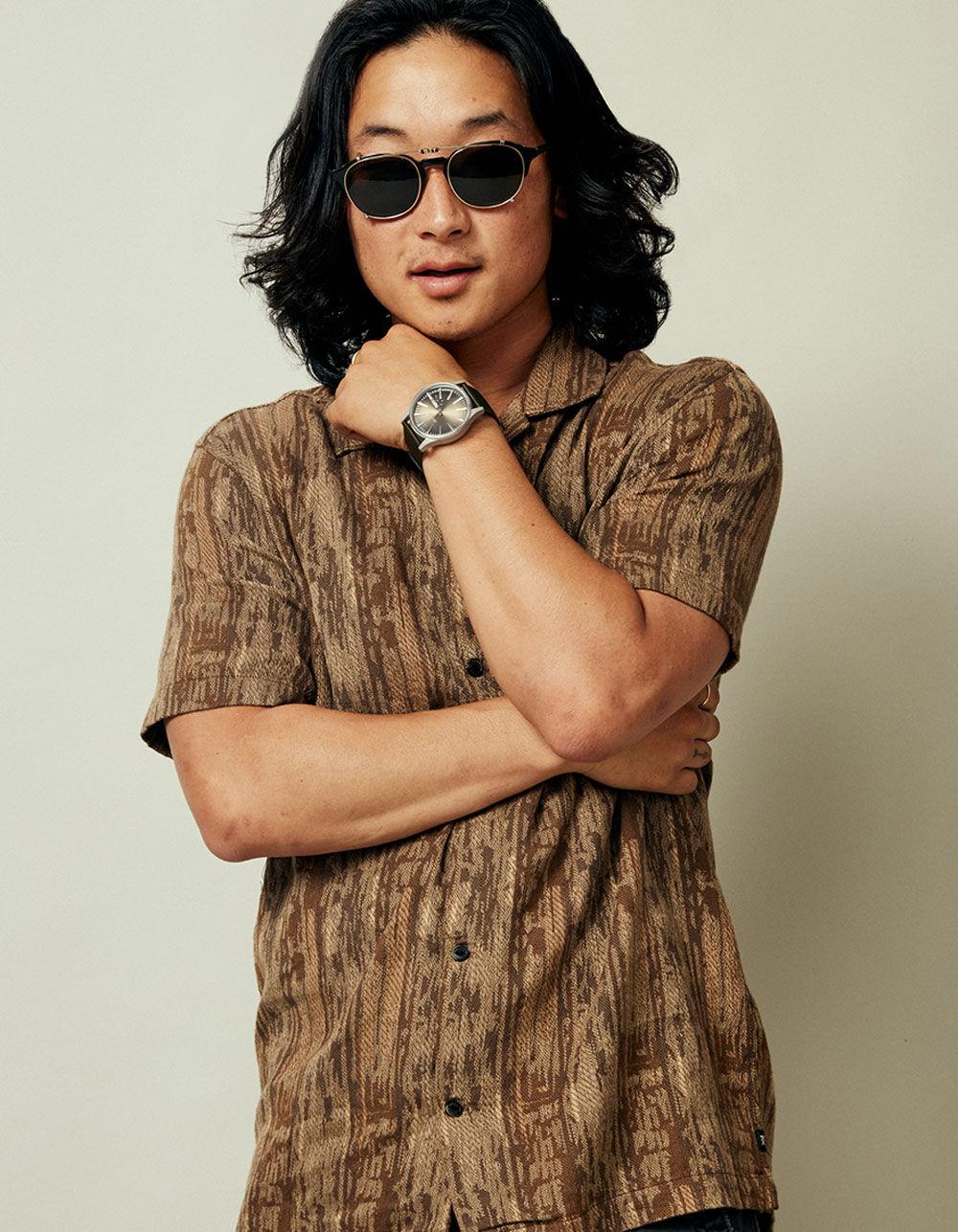 NIXON Sentry Nylon Watch - BROWN COMBO Product Image