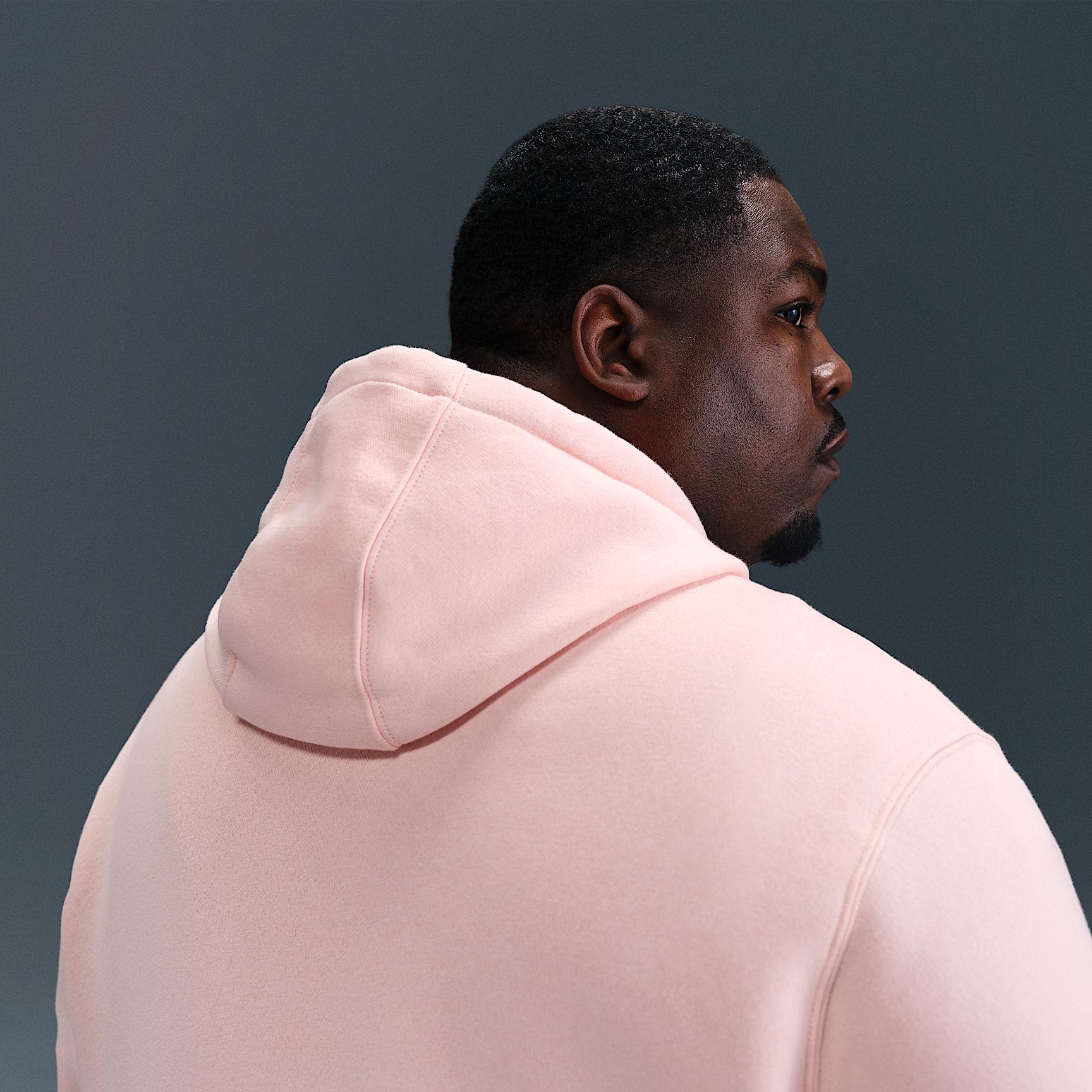 Mens Nike Sportswear Club Fleece Pullover Hoodie | BV2654-664 Product Image