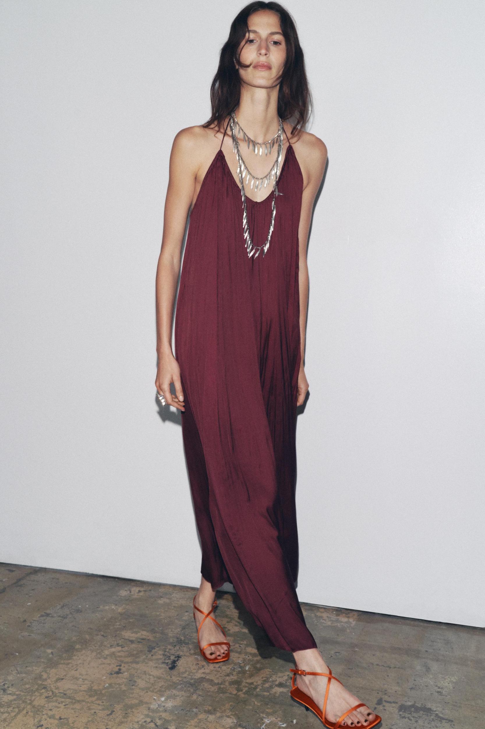 ZW COLLECTION SATIN LONG DRESS Product Image