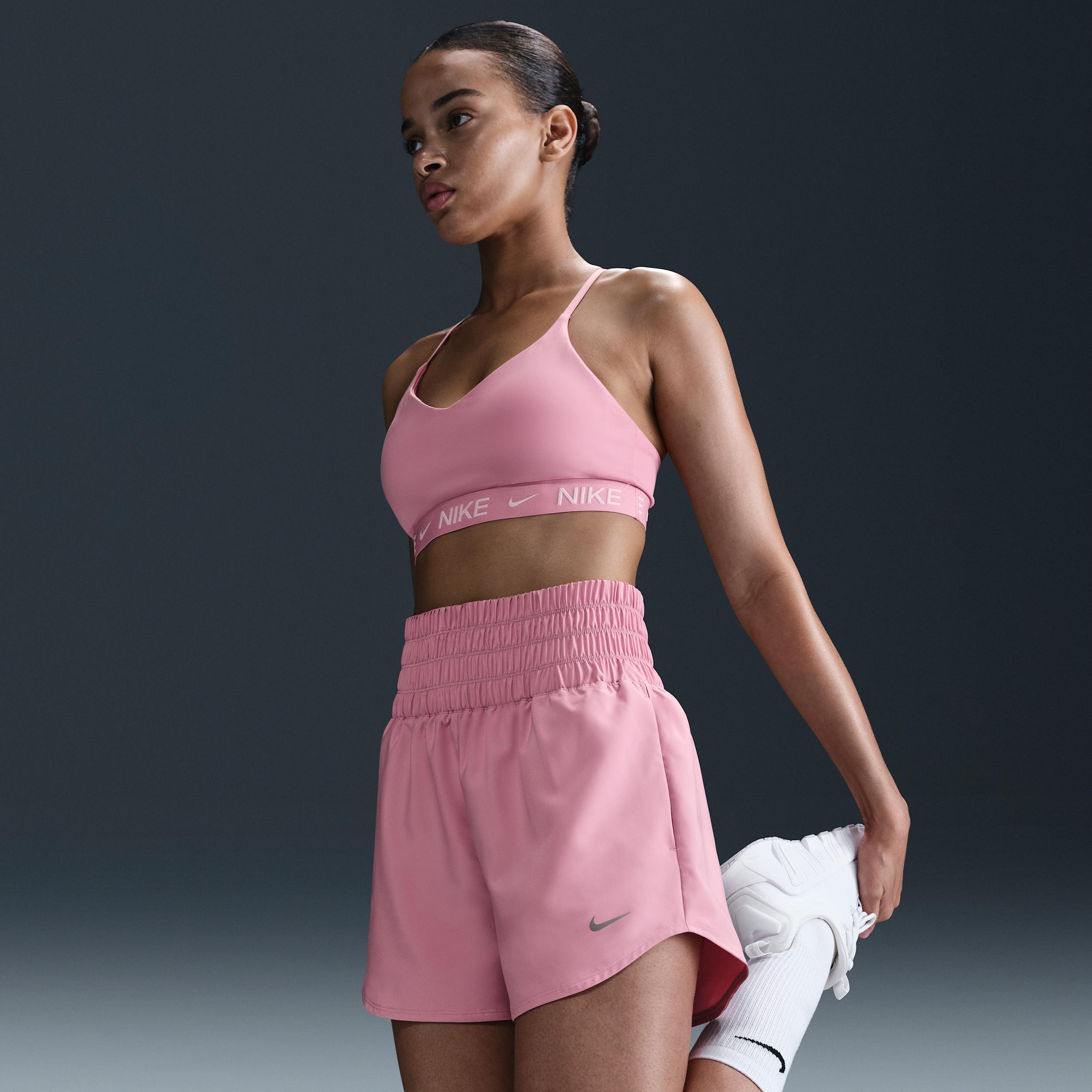 Nike Women's One Dri-FIT Ultra High-Waisted 3" Brief-Lined Shorts Product Image