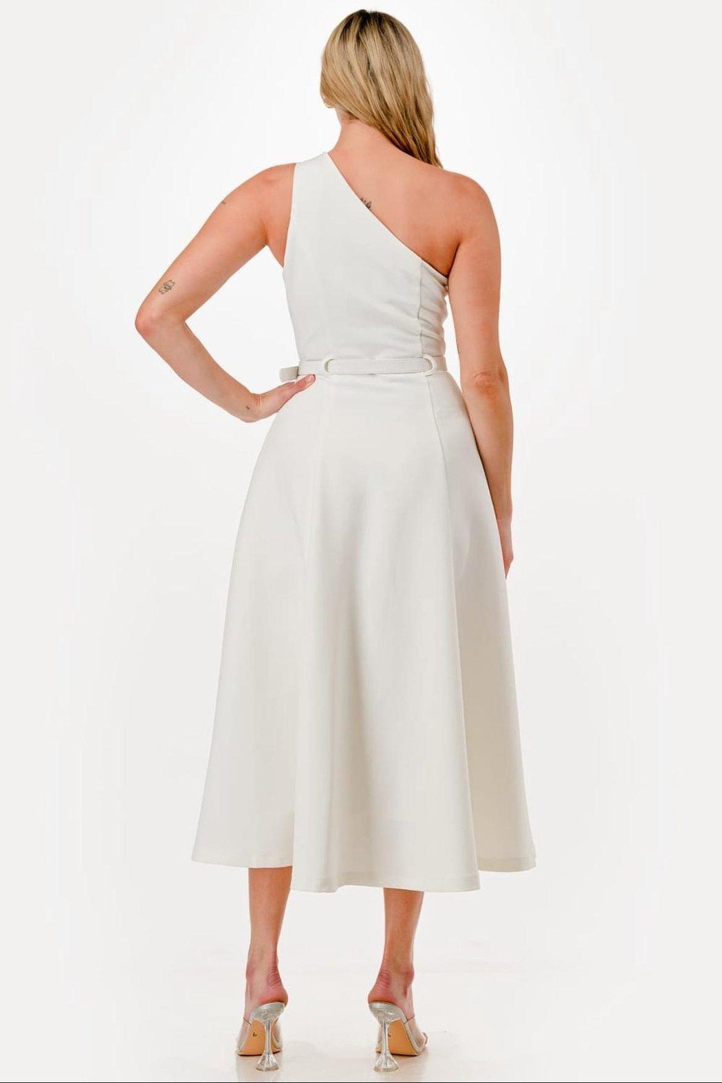 One Shoulder Dress Product Image