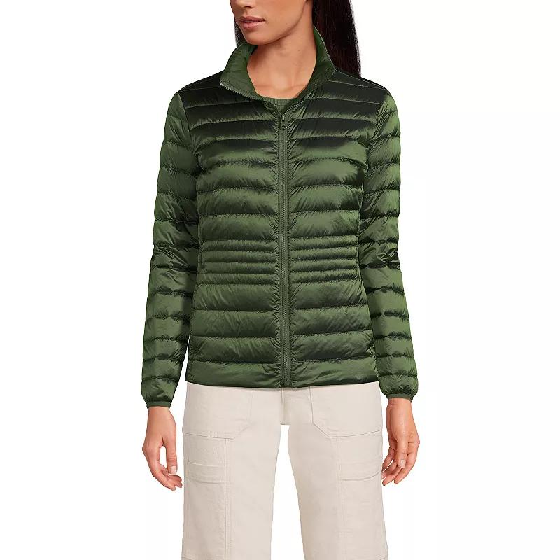 Petite Lands' End Wanderweight Down Puffer Jacket, Women's,  Product Image
