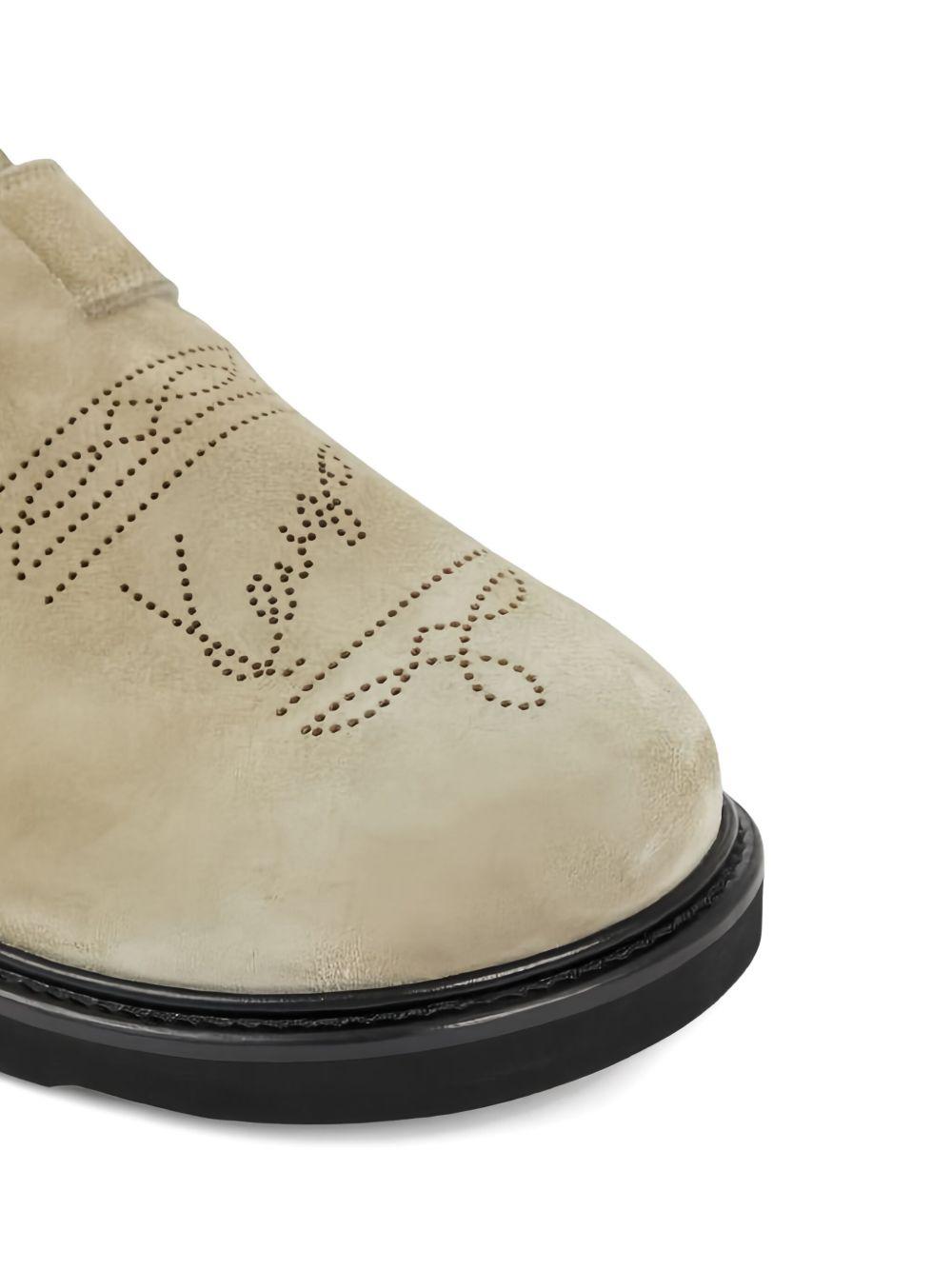 Matto buckle-embellished suede mules Product Image