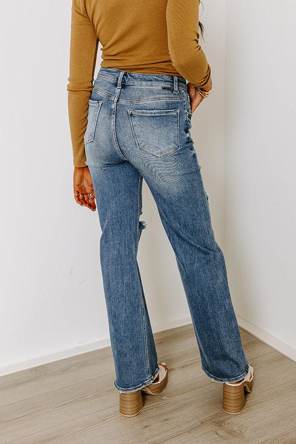 Risen Miranda High Waist Straight Leg Jean Product Image