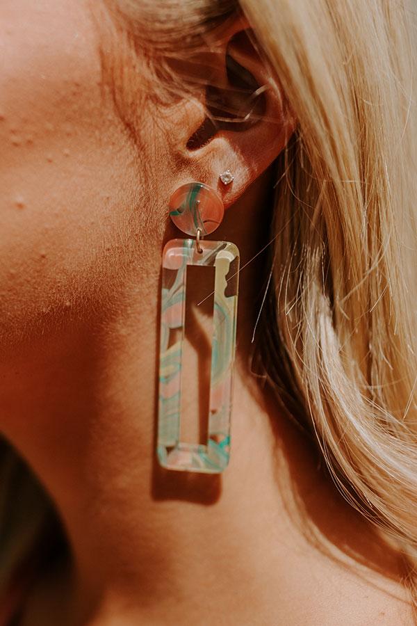 All The Buzz Earrings In Green Product Image