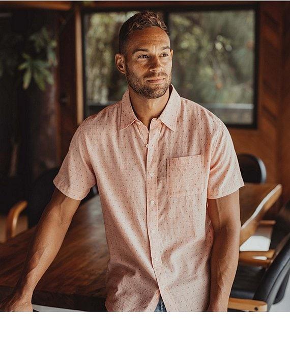 The Normal Brand Freshwater Dobby Short Sleeve Woven Shirt Product Image