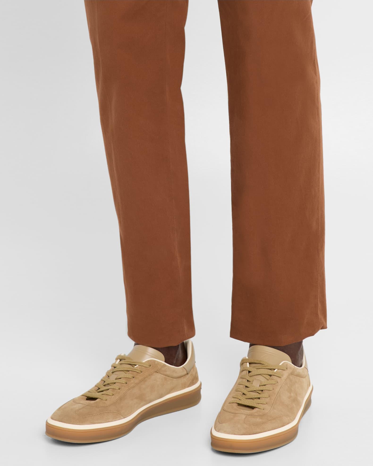 Men's Tennis Walk Suede Low-Top Sneakers Product Image