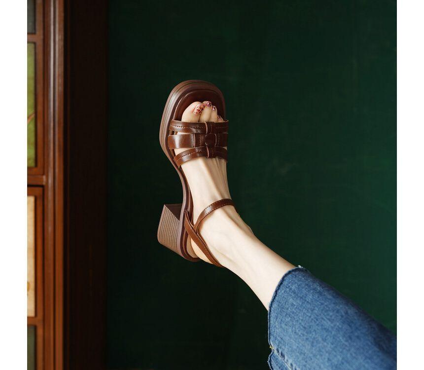 Block Heel Sandals Product Image