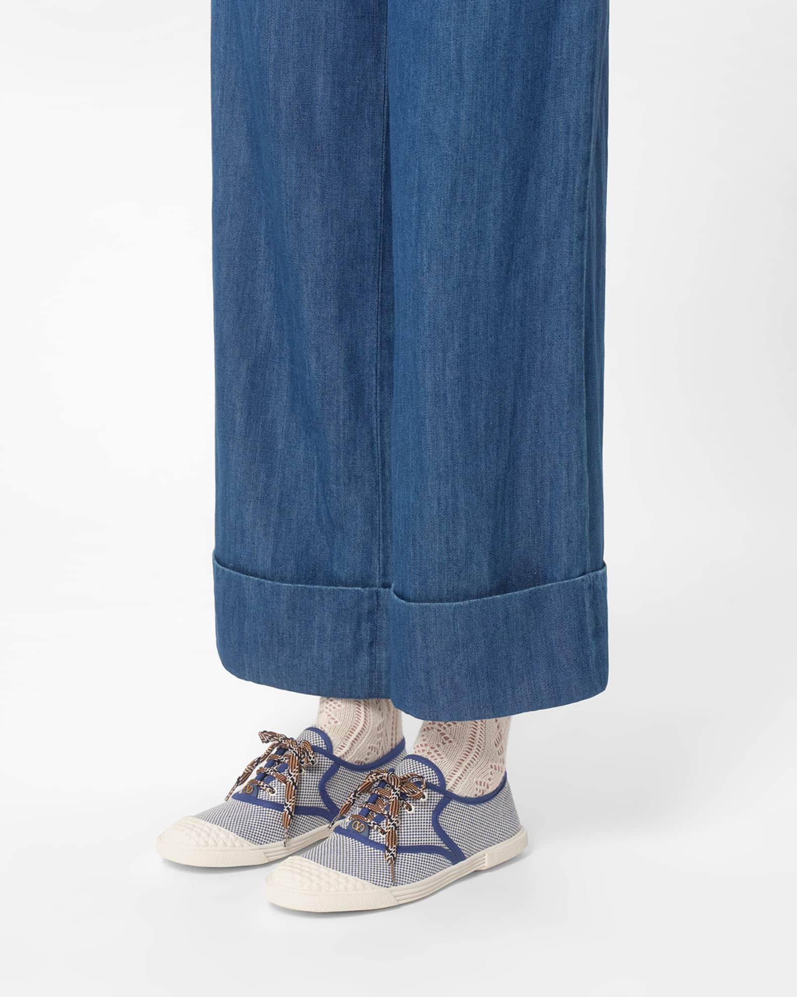 Bay By Bay Bicolor Canvas Low-Top Sneakers Product Image