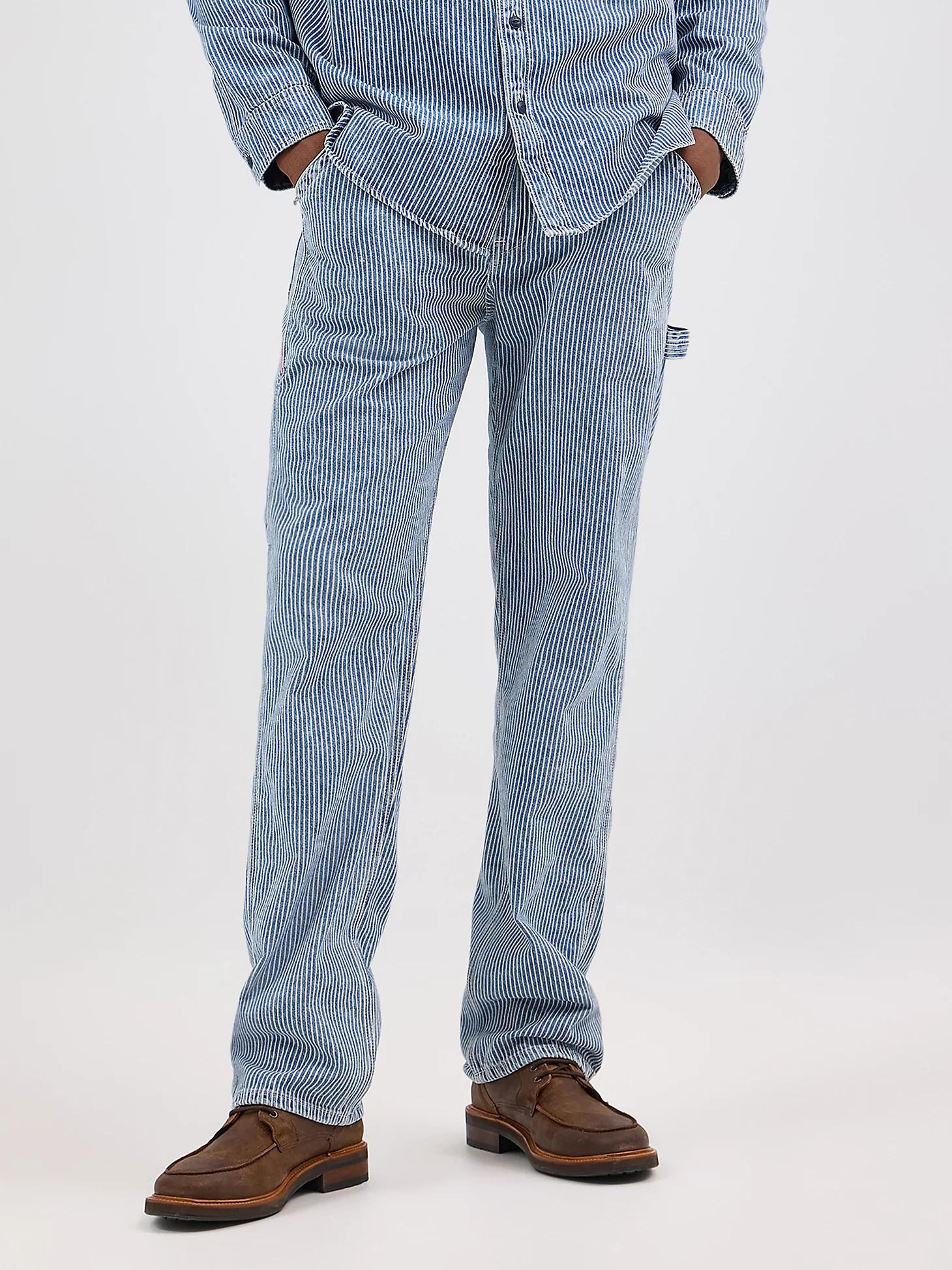 Men's Lee 101 Railroad Stripe Workwear Carpenter Jean | Men's Jeans | Lee® Product Image