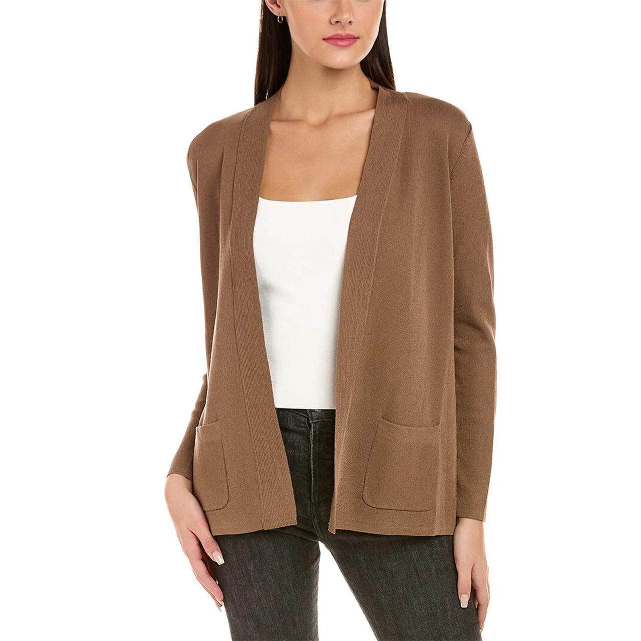 Icon Cardigan in Mocha Wash Product Image