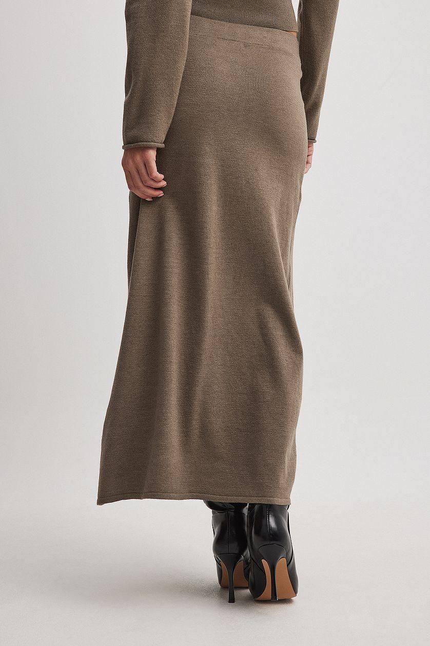 Knitted Midi Skirt Product Image