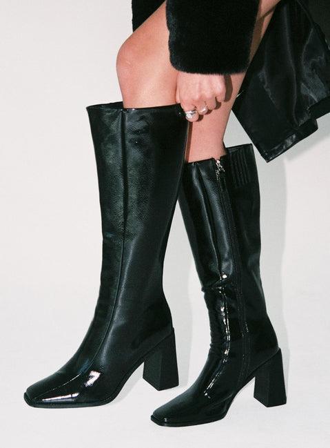 The Jessa Boots Black Product Image