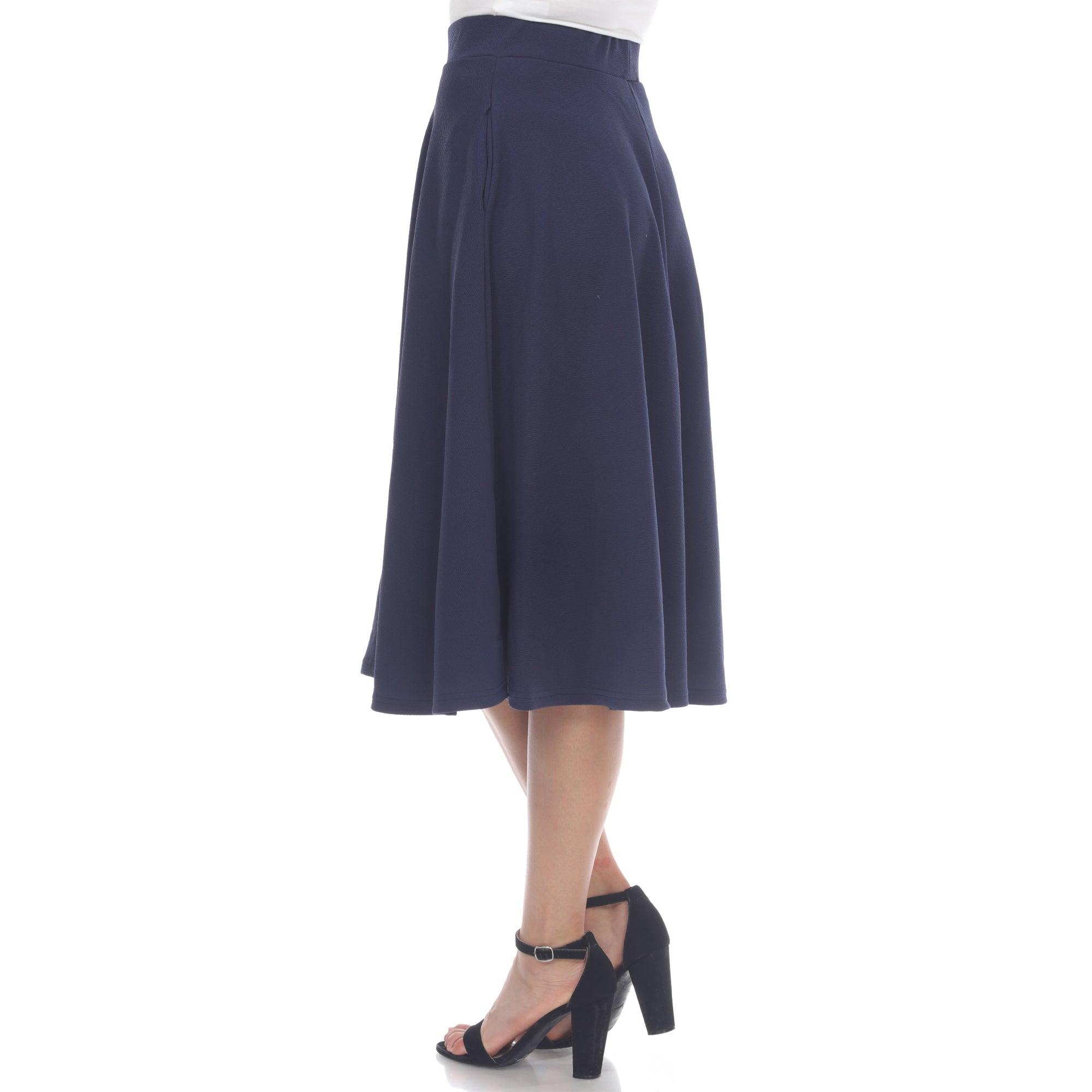 Tasmin Flare Midi Skirts Product Image