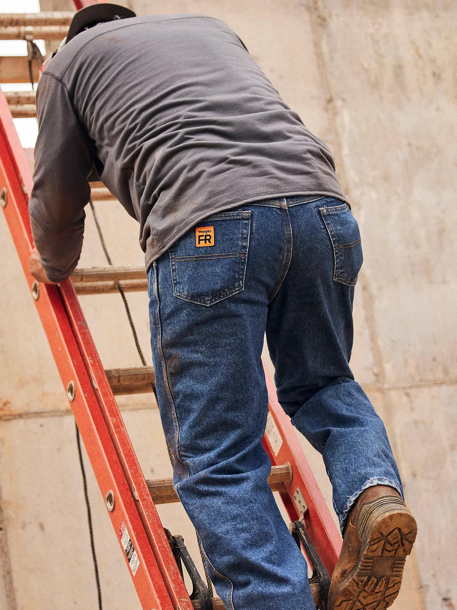 Wrangler® FR Flame-Resistant Riggs Relaxed Fit Jean | Men's JEANS | Wrangler® Product Image