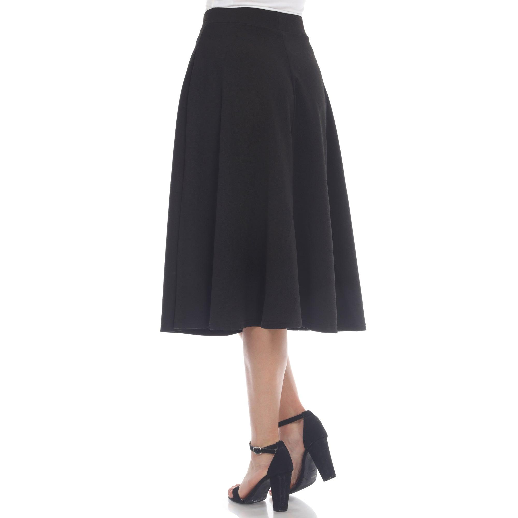 Tasmin Flare Midi Skirts Product Image