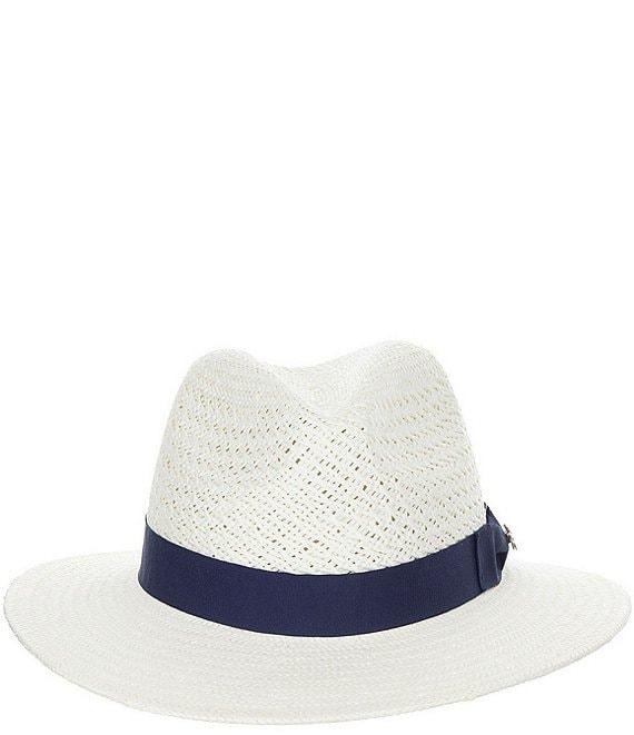 Biltmore by Dorfman Milano Straw Fedora Hat Product Image