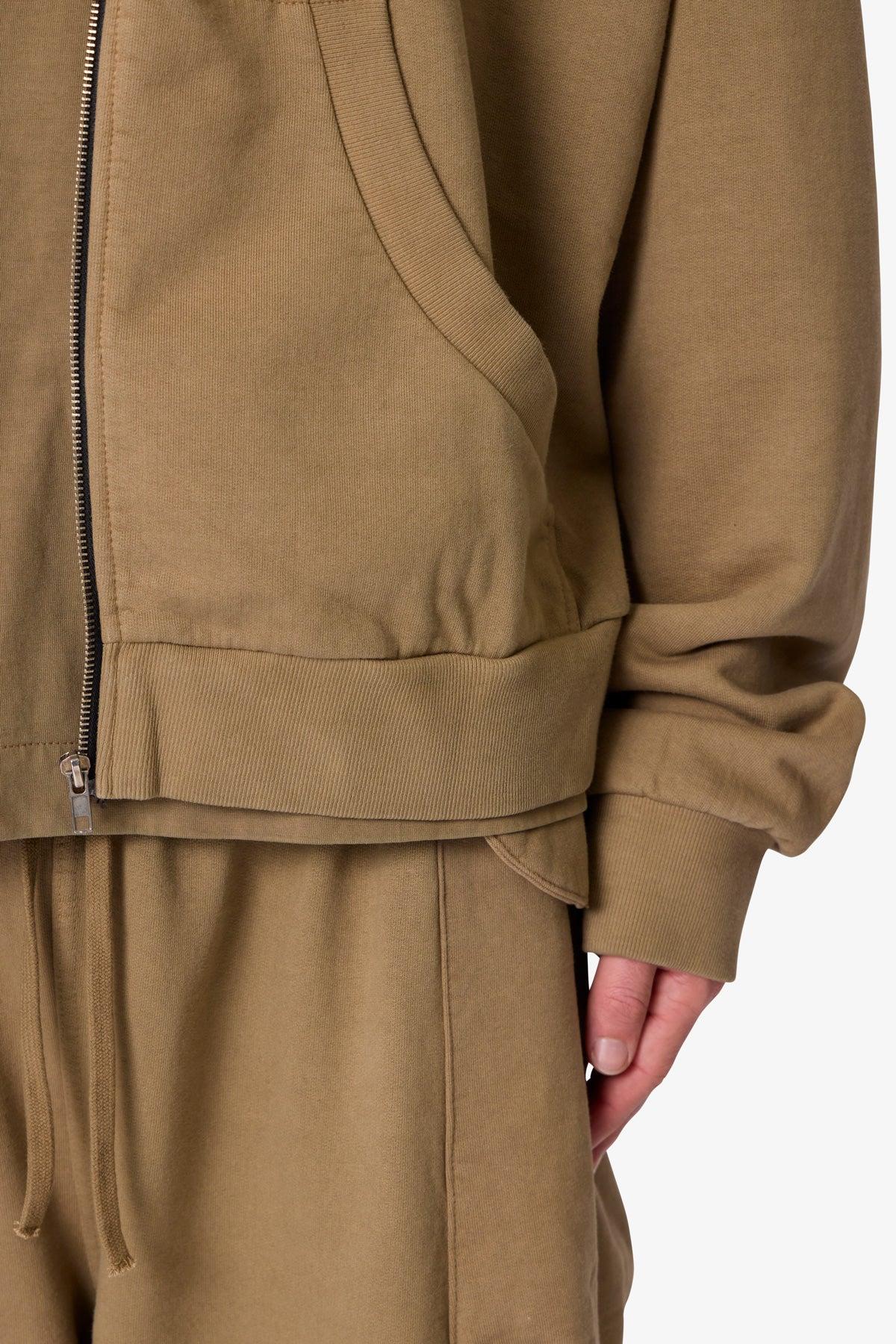 Full Zip Hoodie - Washed Earth Product Image