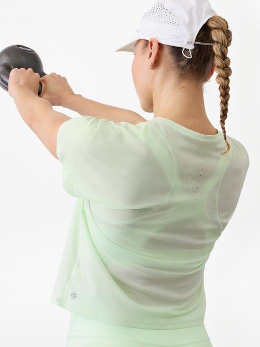 Grid Knit Tee Product Image