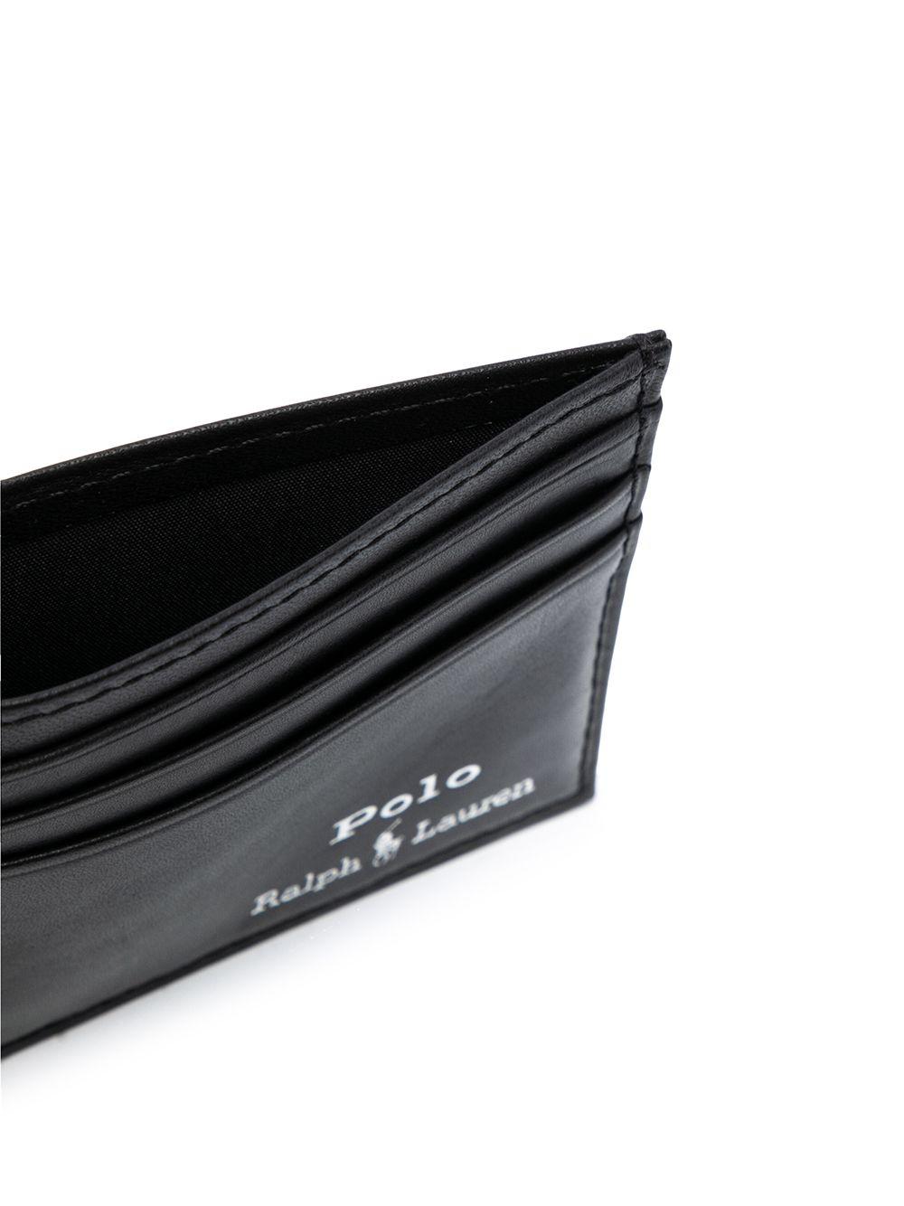 four-stitch leather card holder Product Image