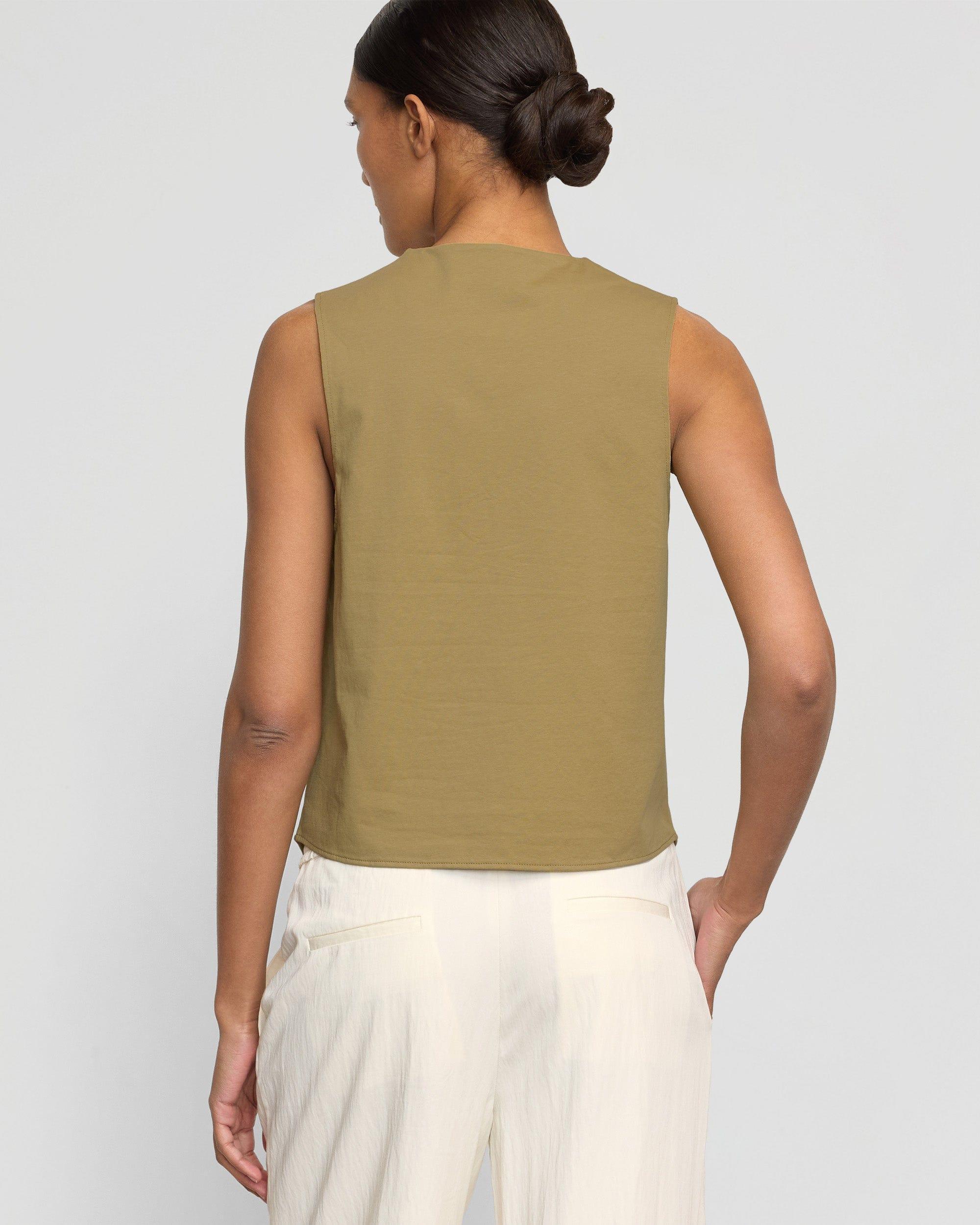 Marjorie Asymmetric-Hem Tee Product Image