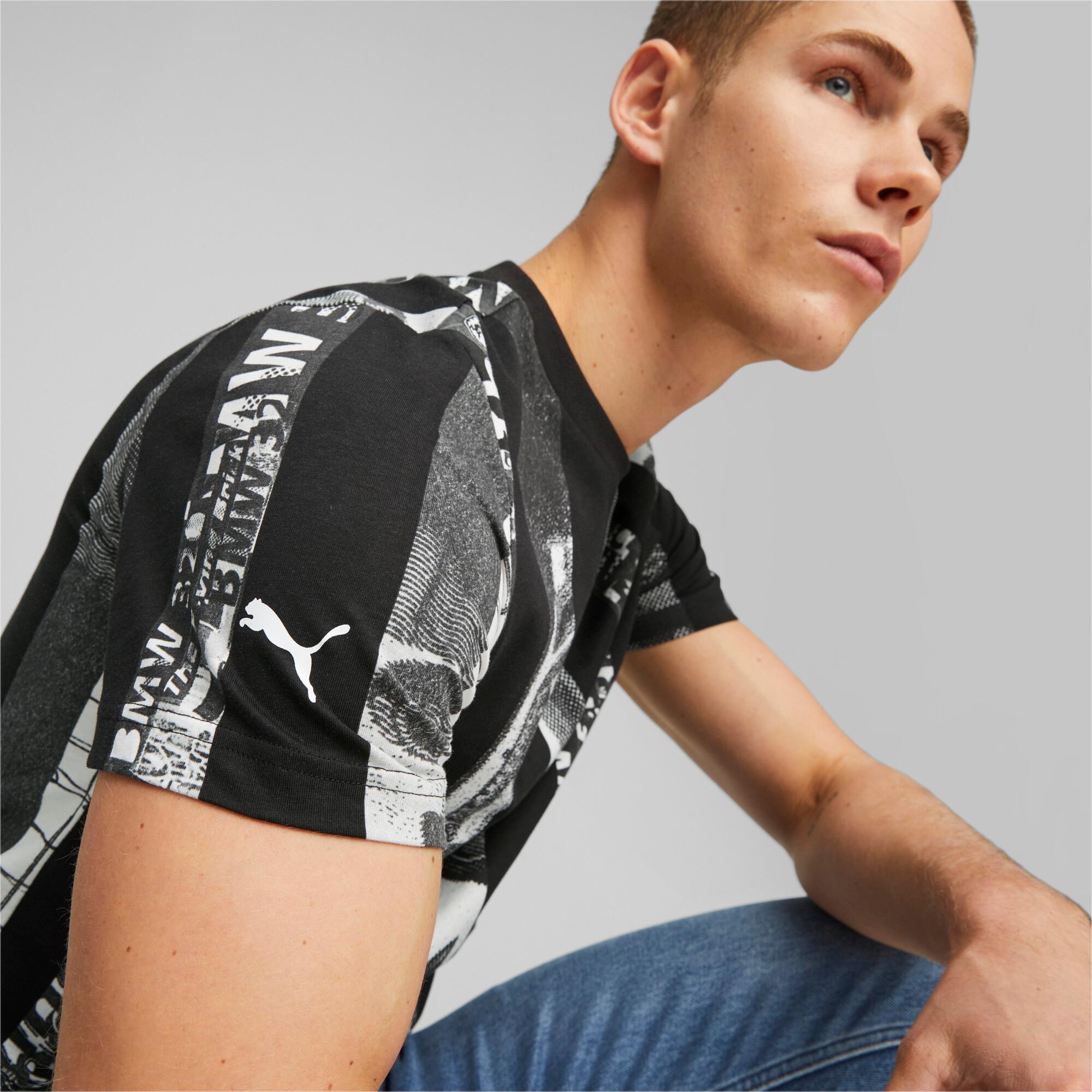 BMW M Motorsport Men's Striped Tee Product Image