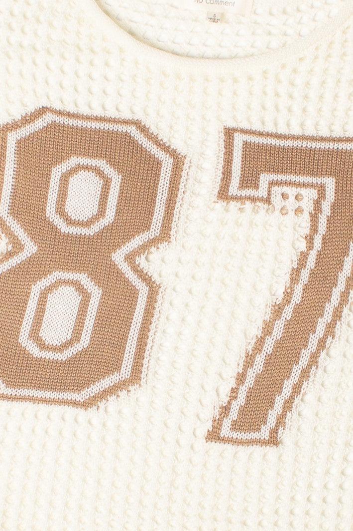 Knit Mesh Stitch 87 Sweater Product Image