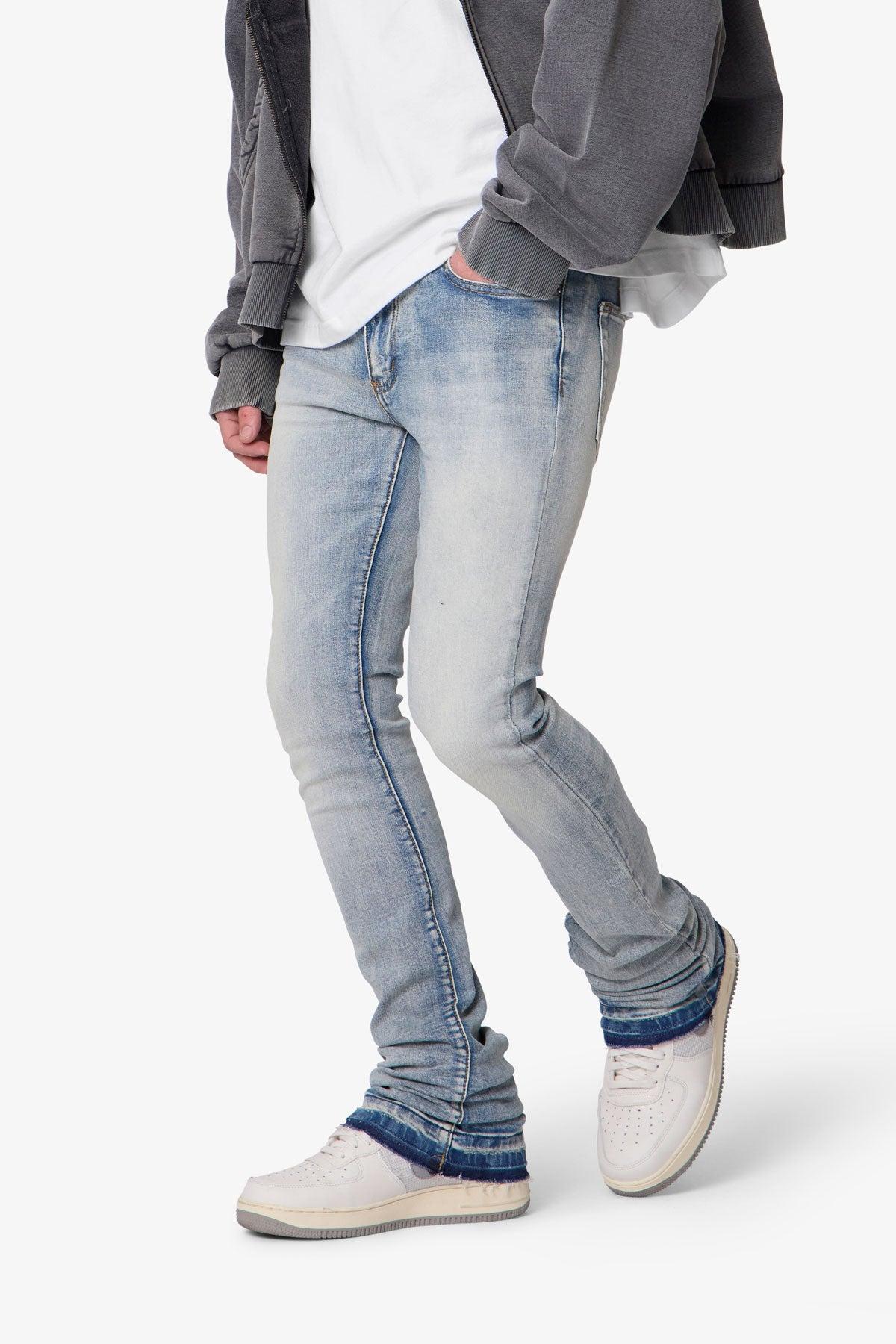 X514 Skinny Stacked Denim - Medium Blue Product Image