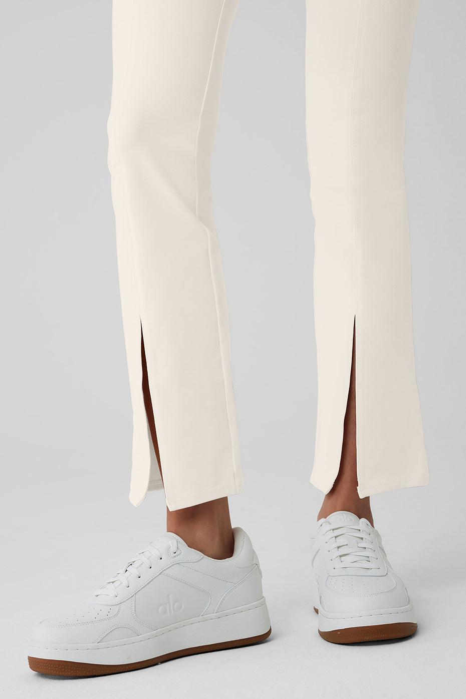 Airbrush High-Waist 7/8 Flutter Legging - Ivory Product Image