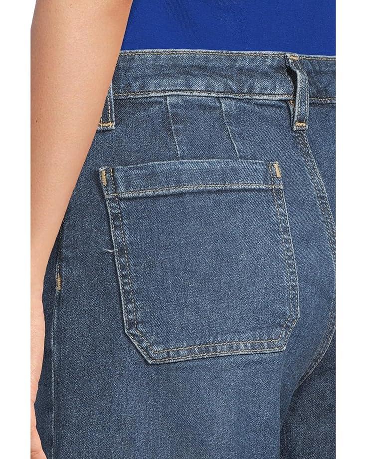 Women's Lauren Ralph Lauren High-rise Wide-leg Cropped Jeans Product Image