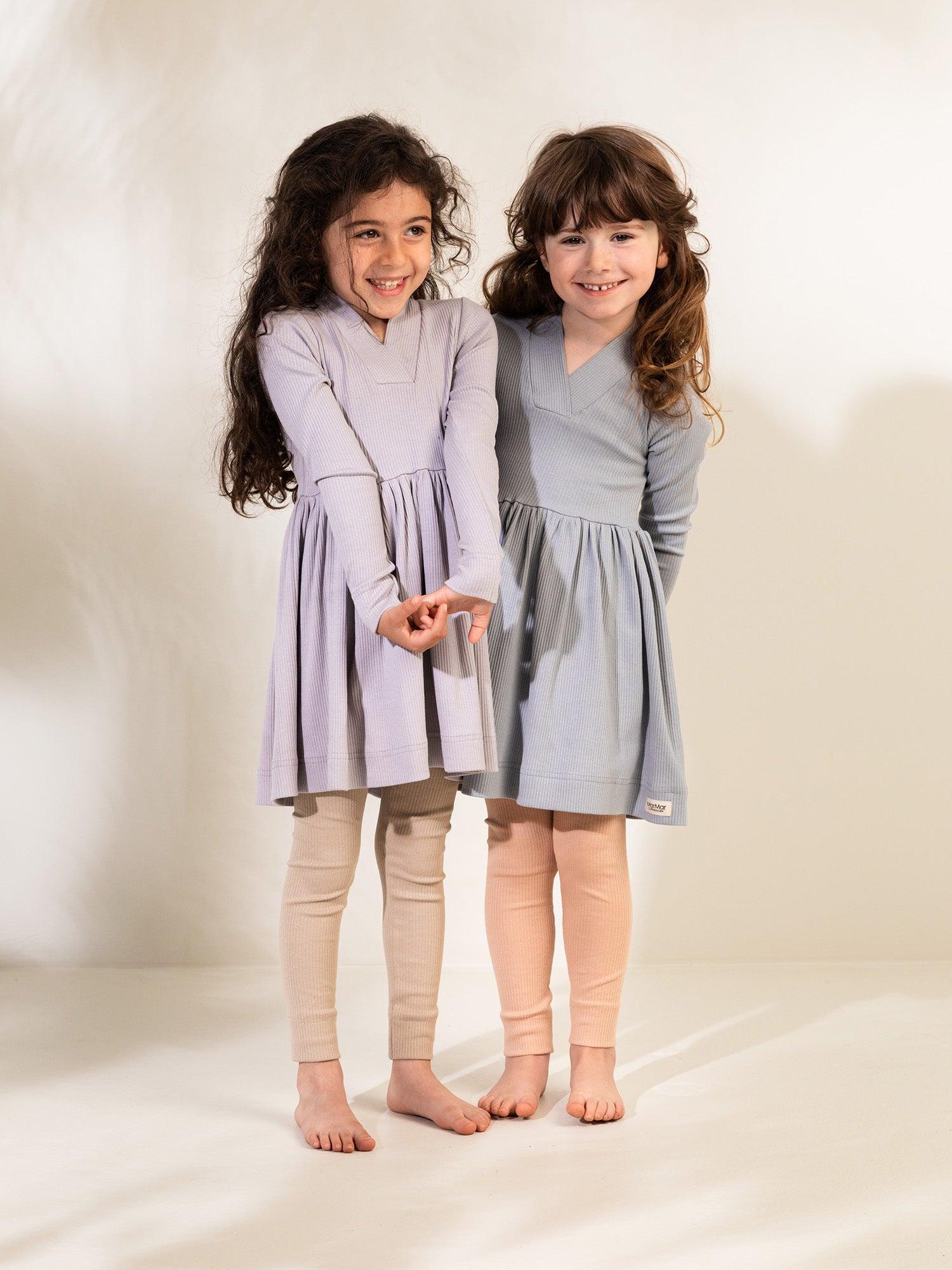 MarMar Ribbed Long Sleeve Dress Product Image