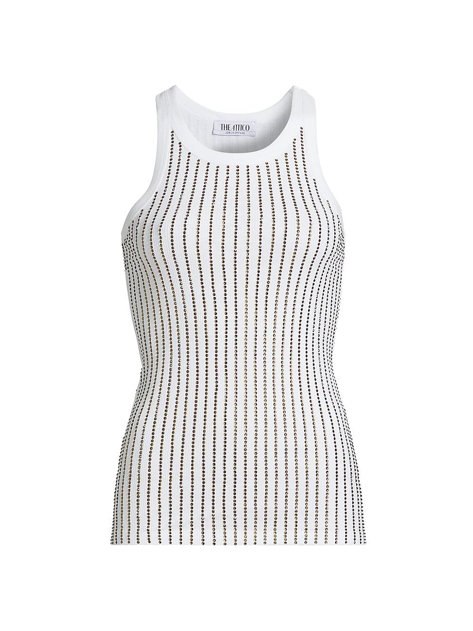 Womens Crystal Tank Top Product Image