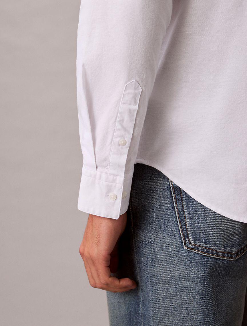 Solid Oxford Classic Button-Down Shirt Product Image