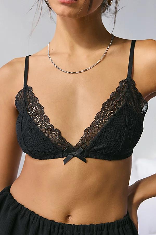 Out From Under Camilla Lace Triangle Bra Womens at Urban Outfitters Product Image