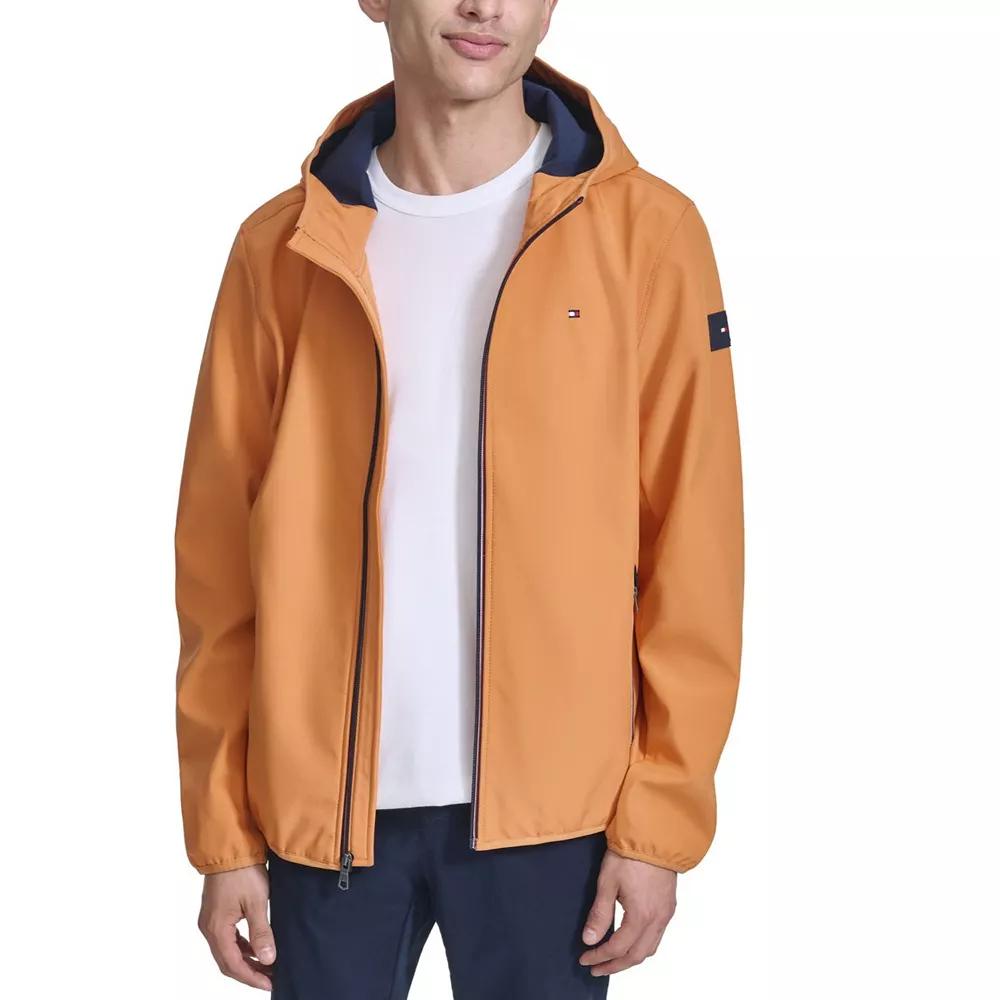 Men's Tommy Hilfiger Hooded Softshell Jacket,  Product Image