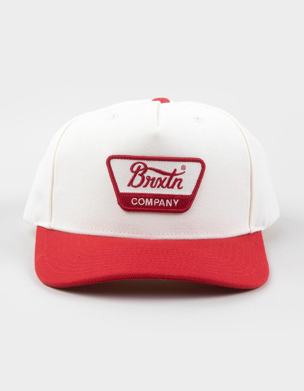 BRIXTON Linwood NetPlus® Snapback Hat - RED/WHITE Product Image