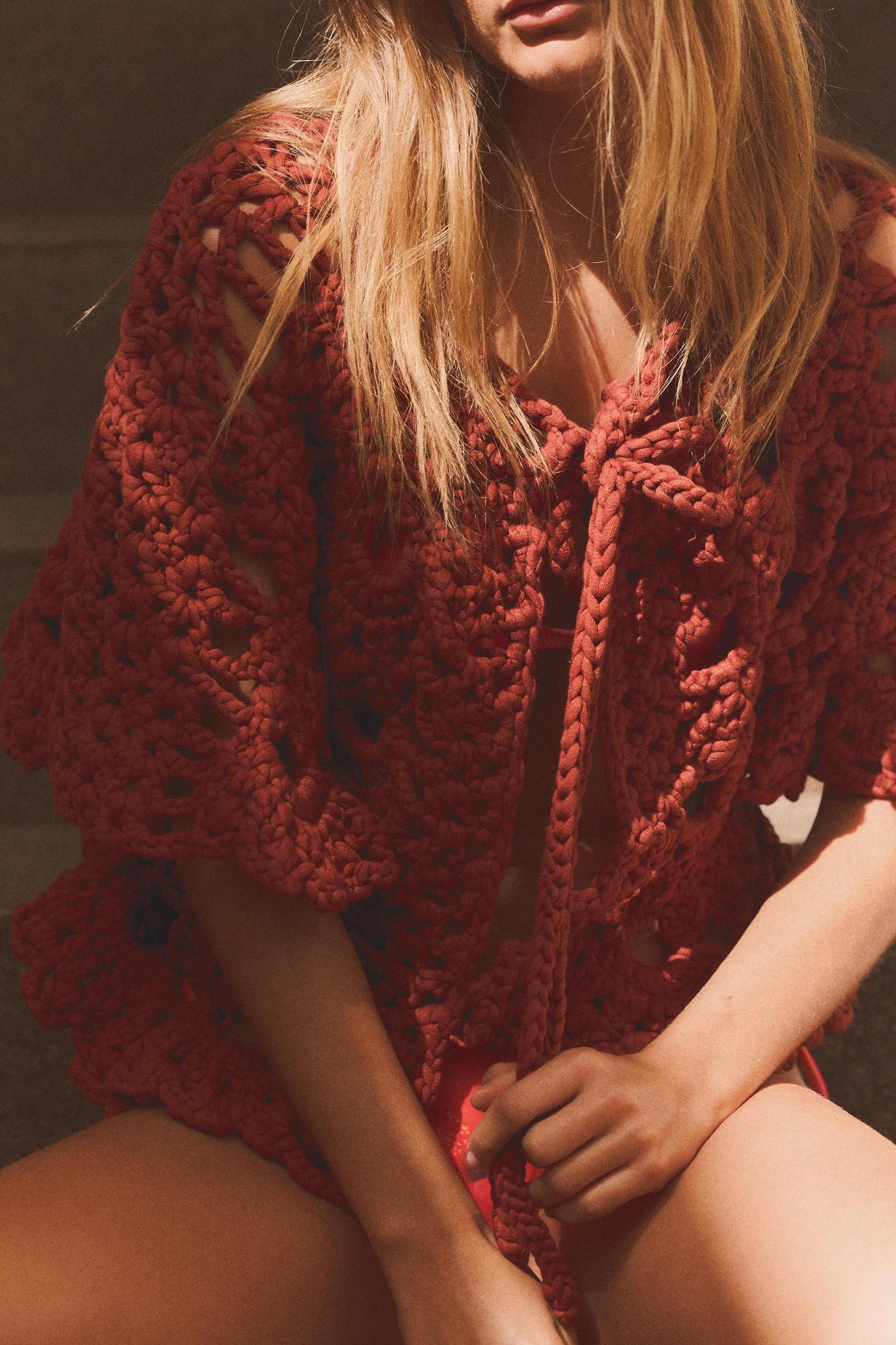 CROCHET CARDIGAN Product Image