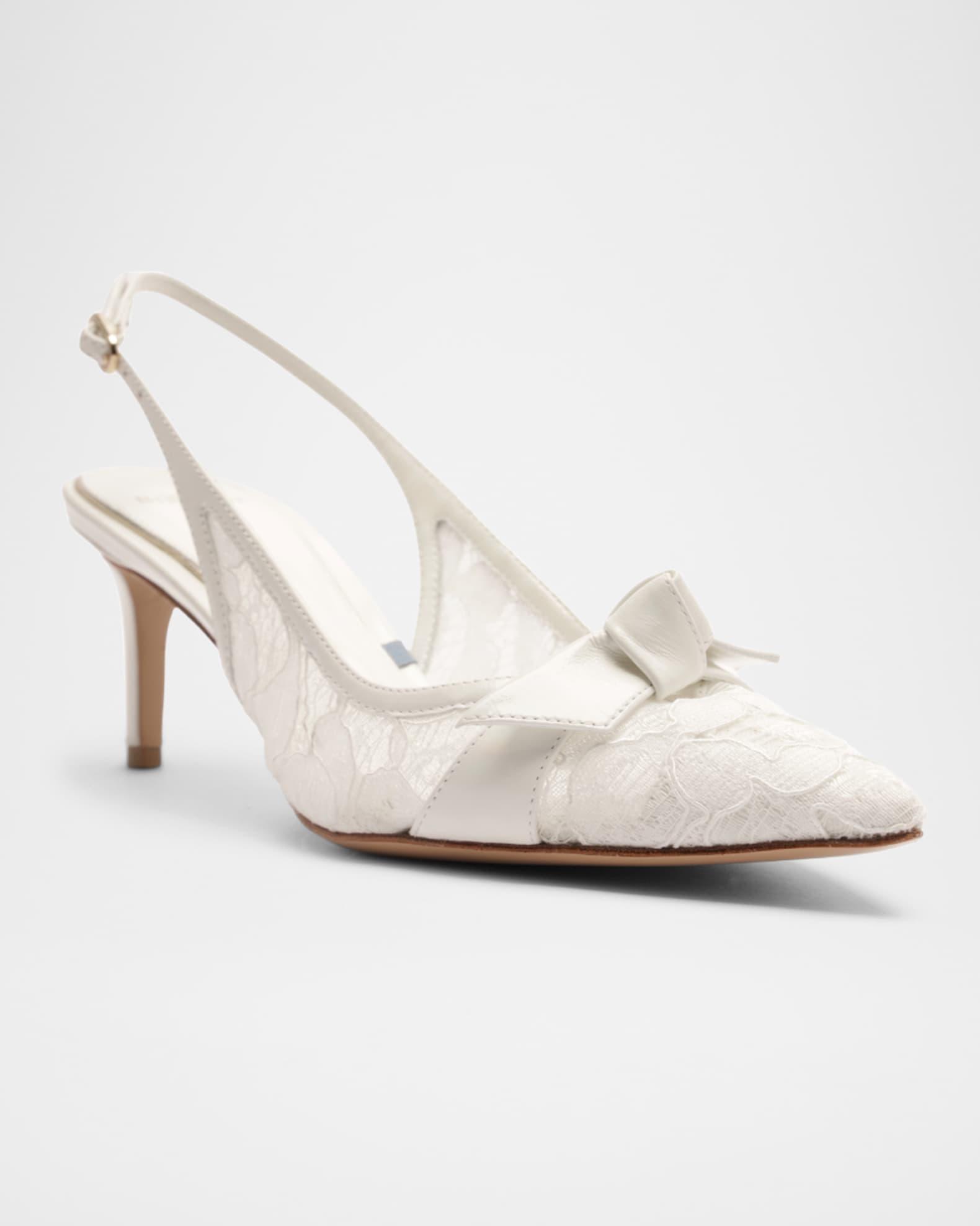 Classic Clarita Lace Slingback Pumps Product Image