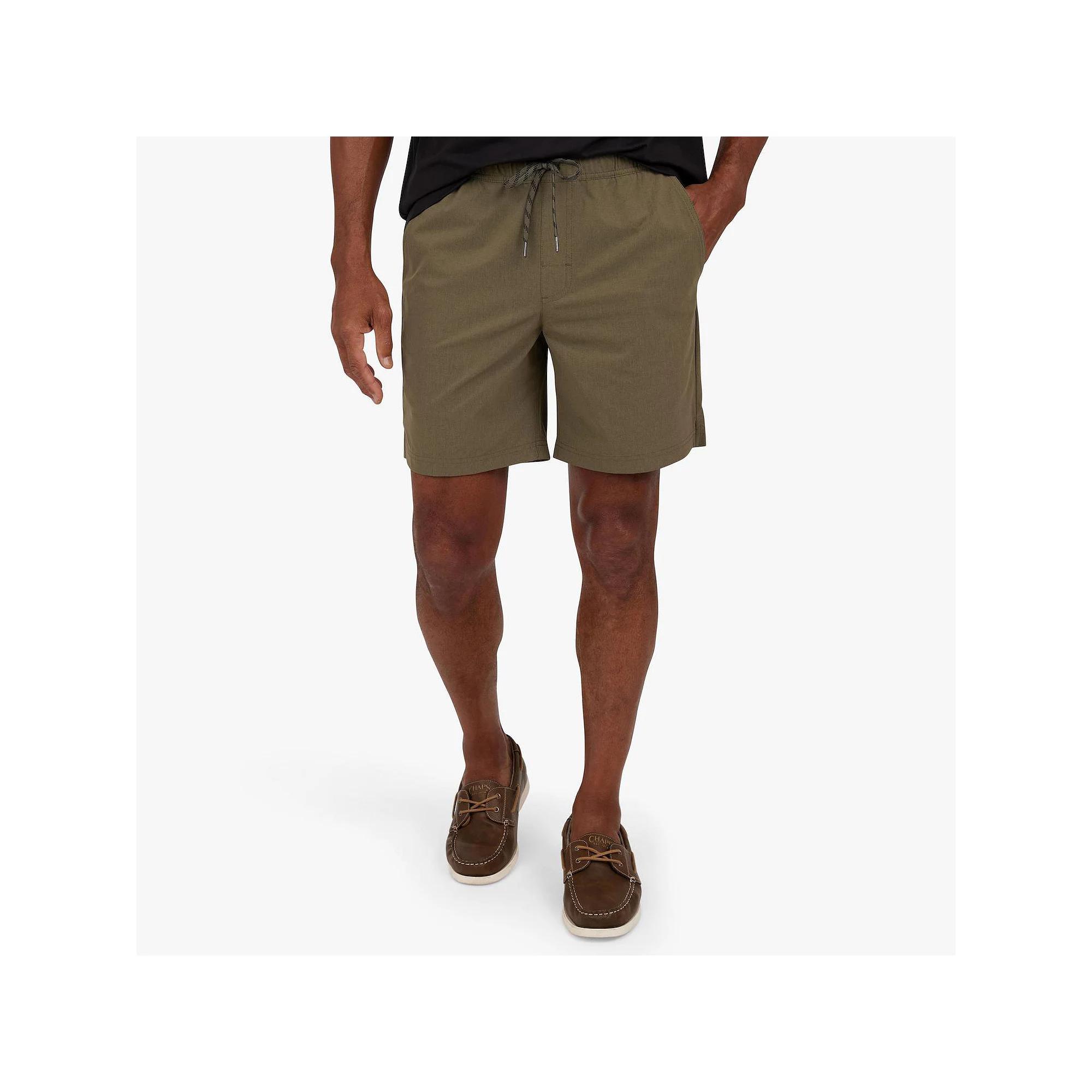 Men's Chaps Performance Shorts, Size: Medium, Dusty Green Product Image