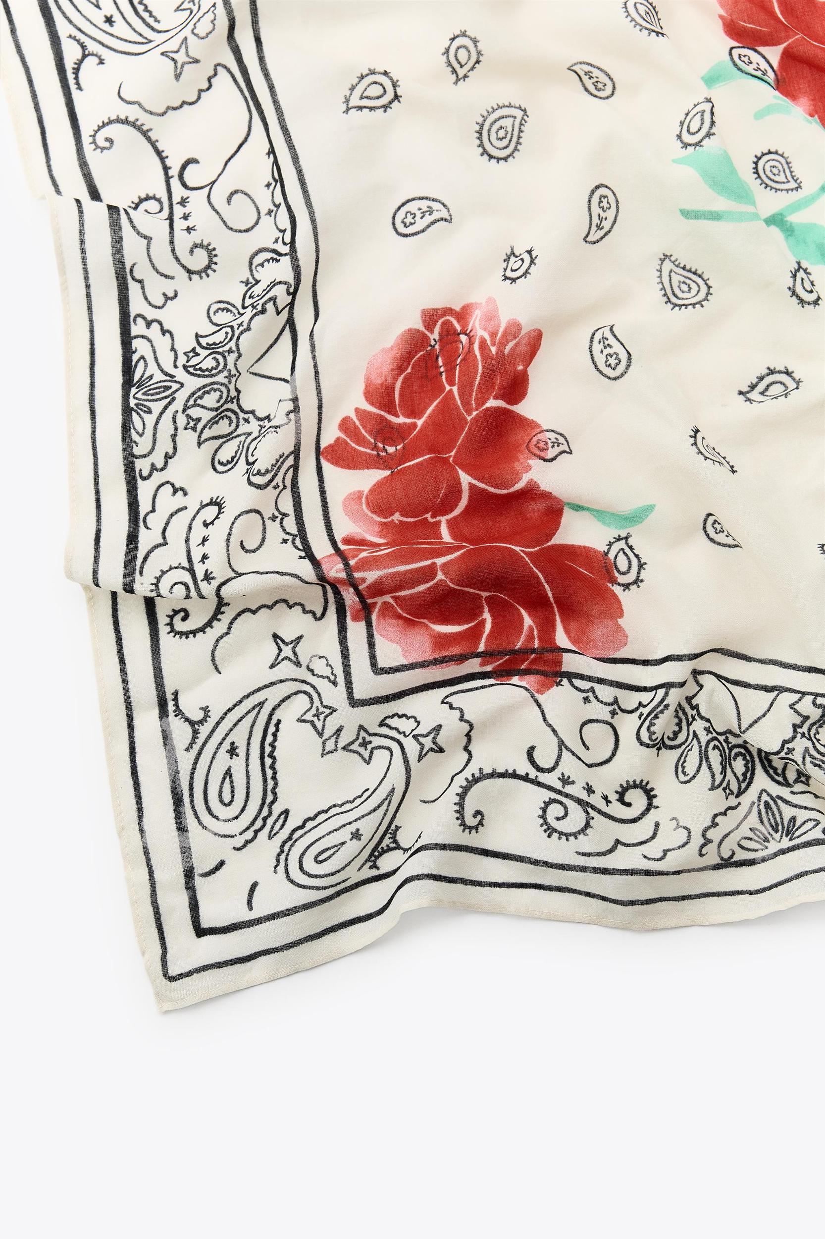 PRINTED COTTON BANDANA Product Image