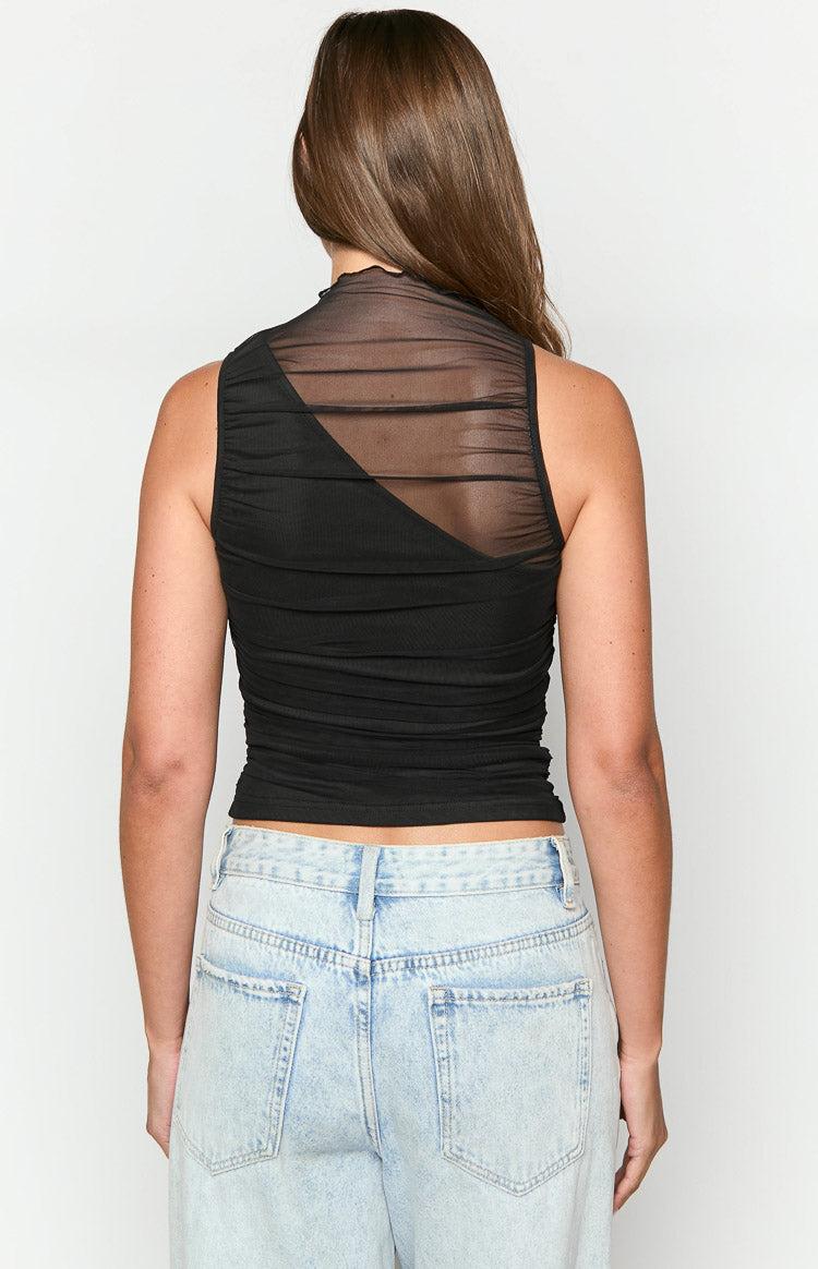 Moonlit Muse Black Top Girls Product Image