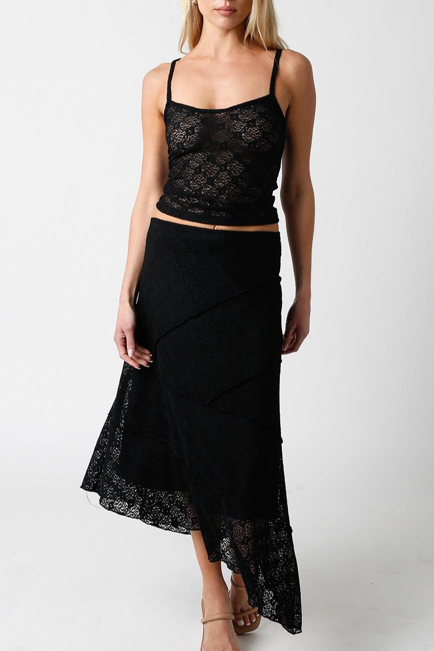 Asymmetric Midi Skirt Product Image