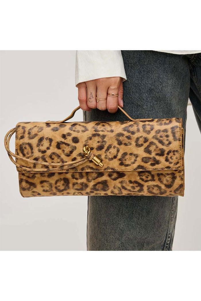 Animal Print East West Clutch Crossbody Product Image