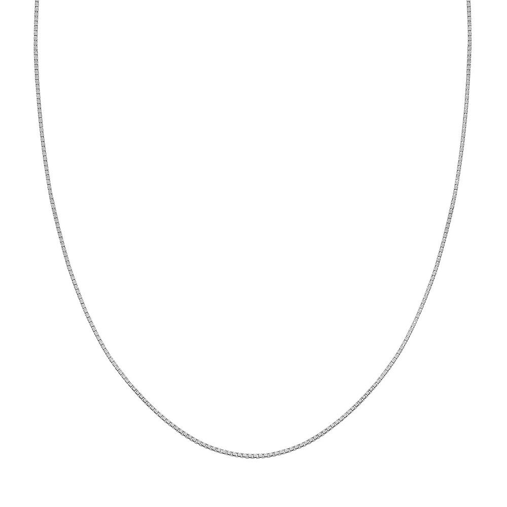 PRIMROSE Sterling Silver Box Chain Necklace, Women's, Size: 18" Product Image