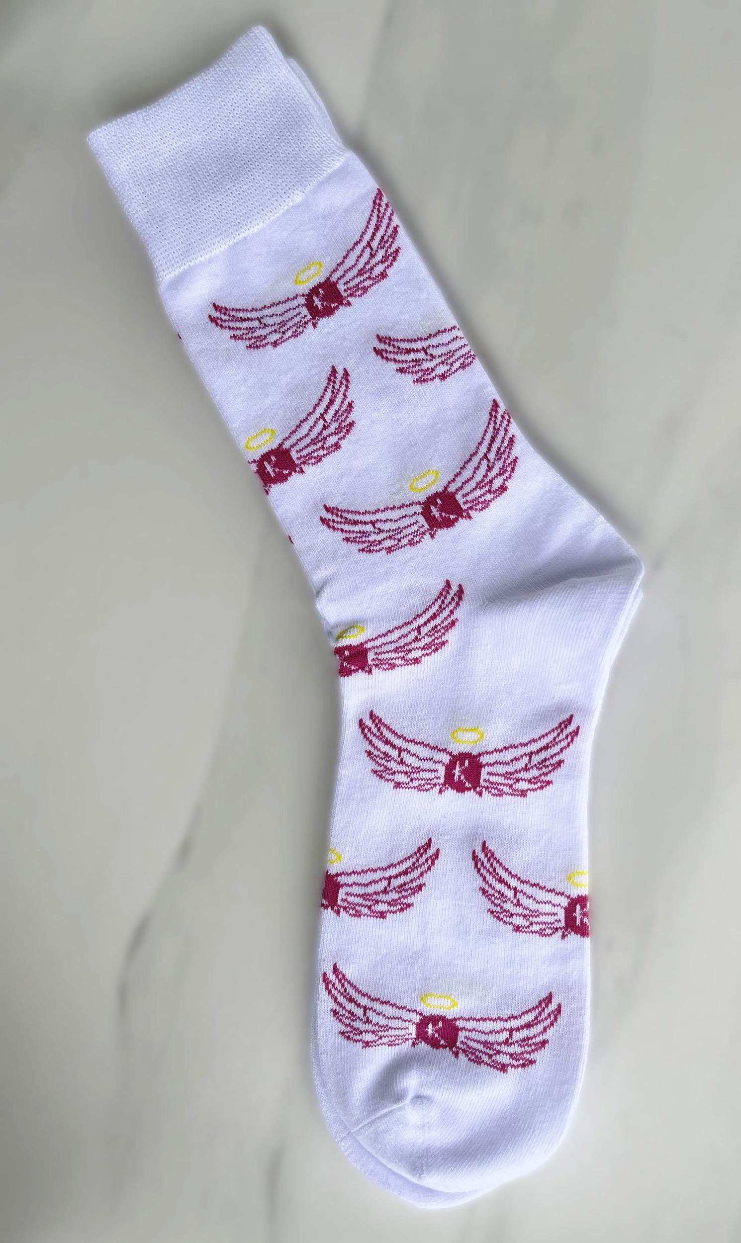 Kelly's Angels Socks - pink or white Product Image