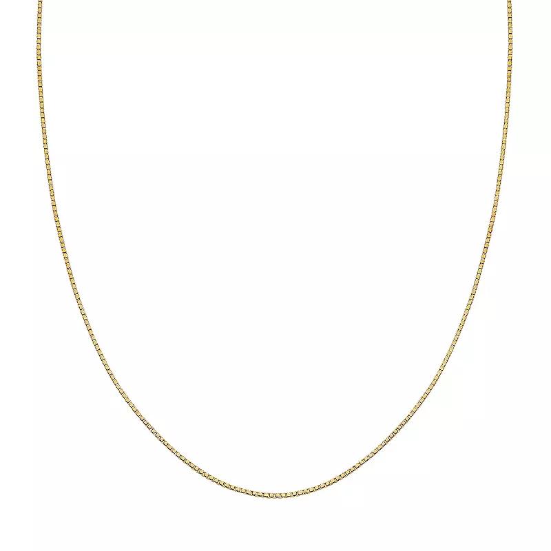 PRIMROSE Sterling Silver Box Chain Necklace, Women's, Size: 18" Product Image